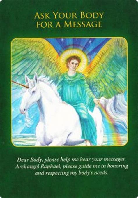 Archangel Raphaels Healing Oracle Cards Doreen Virtue Mystic