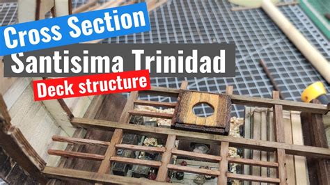 Santisima Trinidad Cross Section Part Deck Structure