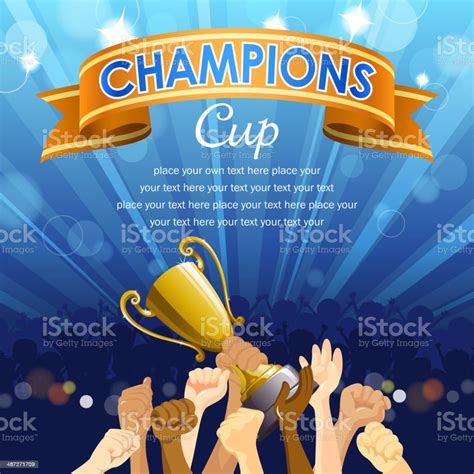 Champions Team Stock Illustration Download Image Now Winning