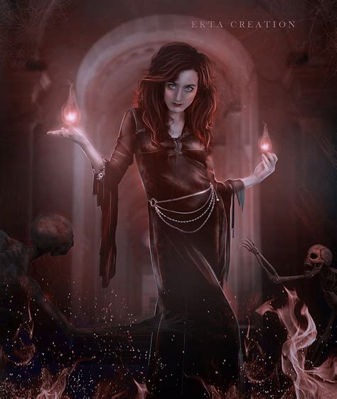 Dark Sorceress By Ektapinki On Deviantart