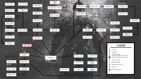 Dark Souls 3 карта локаций на русском 90 фото