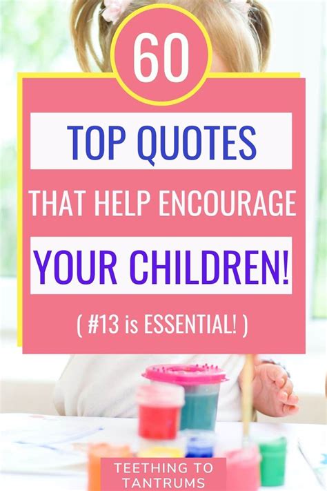 Discover The 60 Best Words Of Encouragement For Kids