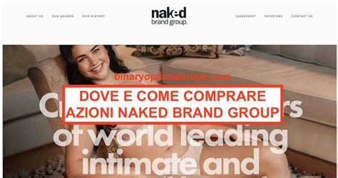 Dove E Come Comprare Azioni Naked Brand Group Previsioni Cenn
