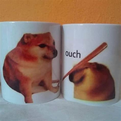 Cheems Bonk Doge Meme Coffee Tea Mug 11oz Latest Cheems Etsy