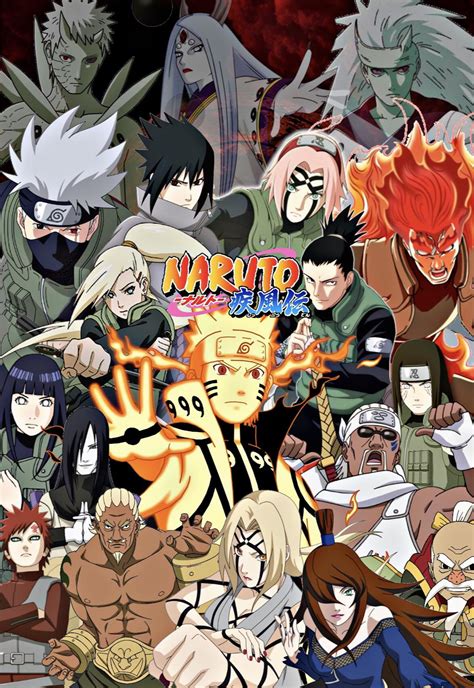 Naruto War Arc Poster Featuring The Best Characters From War 😍 Rnaruto