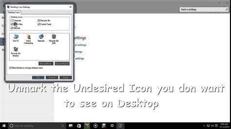 How To Remove Icons From The Windows Desktop Images