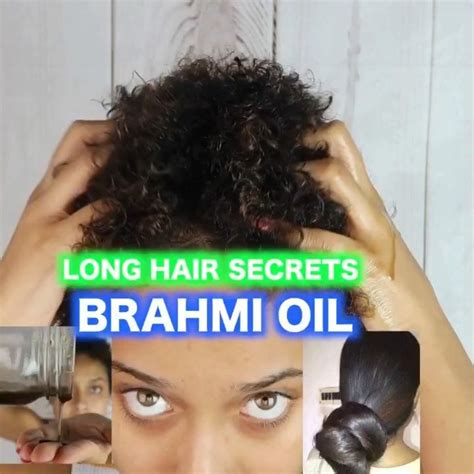 Natural oils are becoming a trend in beauty products. Janely💘 on Instagram: "🌀Intense hair growth oil🌀 Brahmi ...