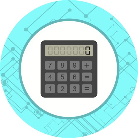 Calculator Icon Design 488034 Vector Art At Vecteezy