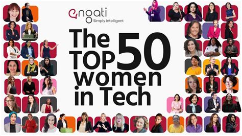 Top 50 Women In Technology Breaking Barriers In The Tech Industry Engati
