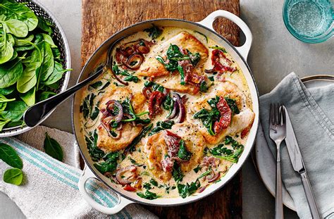 The Low Carb Diabetic Creamy Spinach Chicken So Delicious And Low In