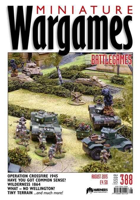 Wargaming Miscellany Miniature Wargames With Battlegames Issue 388