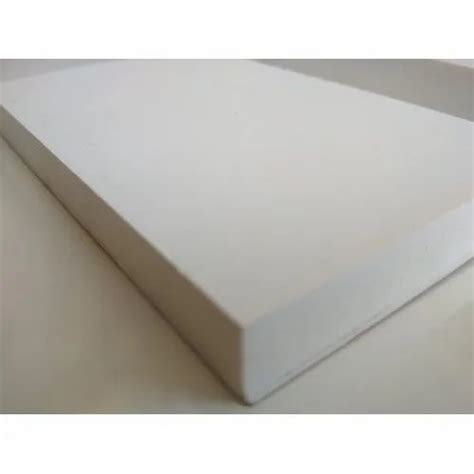 Plain White Pvc Foam Sheets Thickness 18 Mmalso Available 12 Mm