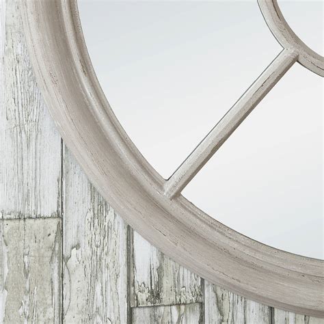 Changing the mirror frame is one way to go about decorating it. round window mirror by decorative mirrors online ...