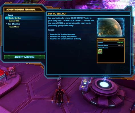 Swtor Nightlife 2020 Event Guide And Rewards
