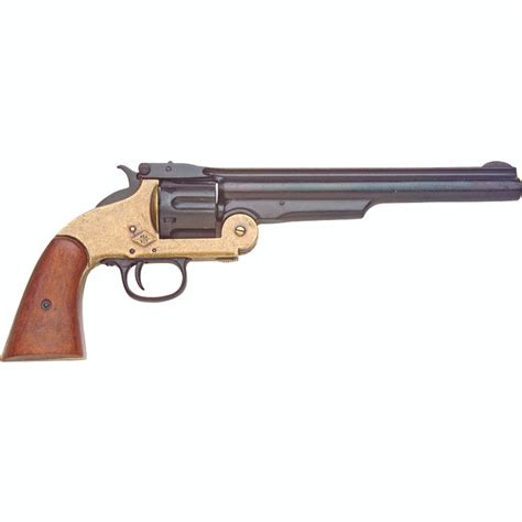 M1869 Schofield Western Brass Trim Non Firing Replica Pistol