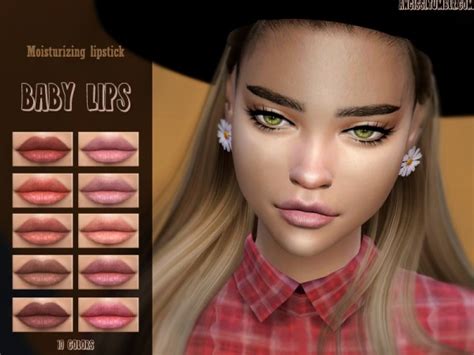 The Sims Resource Moisturizing Lipstick Baby Lips By Angissi • Sims