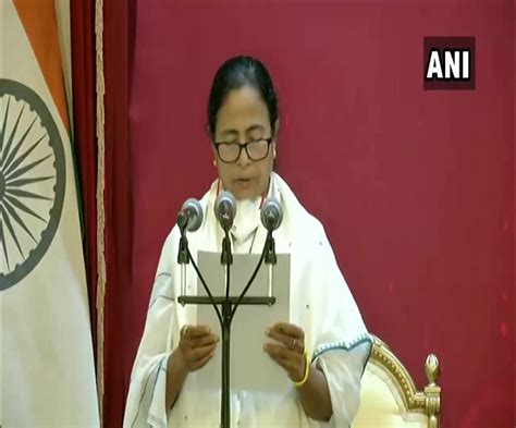 Mamata Banerjee Takes Oath As Wb Cm For 3rd Time After Spearheading Tmc