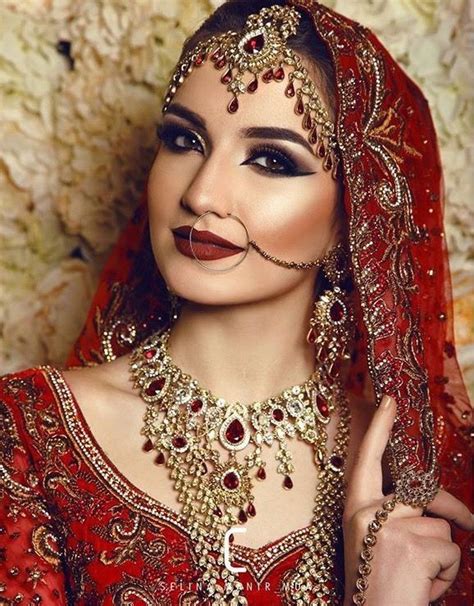 Pakistani Weddings Indian Bride Makeup Bridal Jewellery Indian
