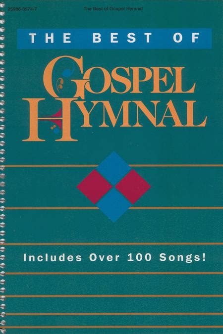 Best Of Gospel Hymnal Book Vocal Songbook Bn025986057473 From