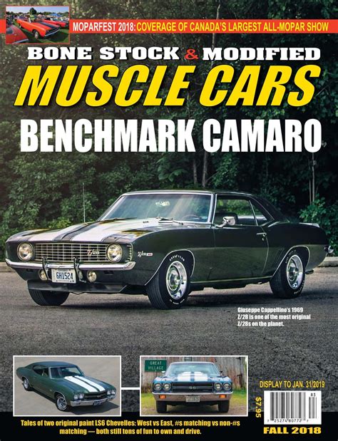 Muscle Cars Magazine Fall 2018 Subscriptions Pocketmags