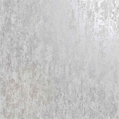 Holden Decor Industrial Textured Grey Metallic Wallpaper | Wilko