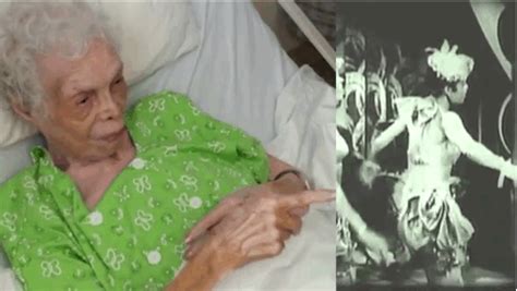 Watch What Happens When This 102 Year Old Lady Sees Herself Dance On