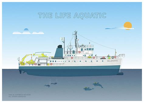 Life Aquatic Belafonte Digital Art By Dennson Creative