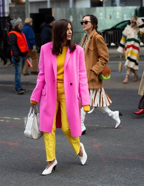 Winter Fashion Trends 2019 Photos Of Colorful Winter Coats At Nyfw Wwd
