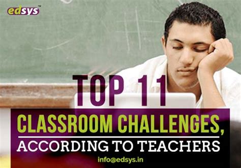 top 11 classroom challenges according to teachers edsys