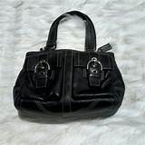 Images of Black Buckle Handbag