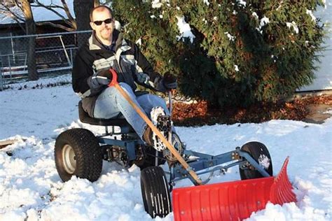Shoveling snow is the worst, and snowblowers are most effective when you've got a ton of snow to move. No Plow? No Problem! We've Got You Covered With These DIY Plow Ideas | BestRide