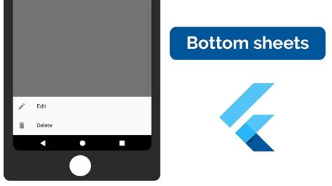 How To Display Bottom Sheets In Flutter Programming Addict Youtube
