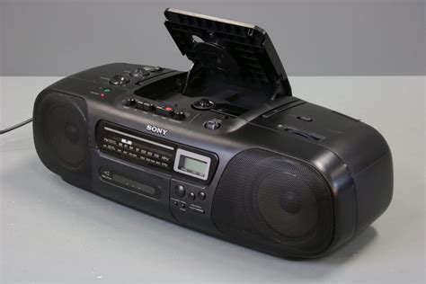 Sony Cfd 10 Boombox Portable Stereo Amfm Radio Cd And Cassette Player