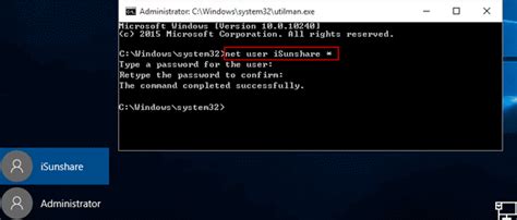 Bypass Windows 10 Login Screen After Forgot Administrator Password