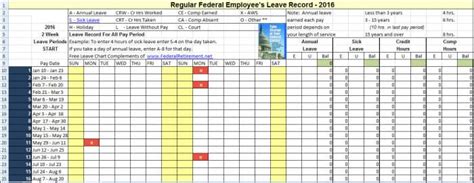 Annual Leave Staff Template Record Staff Leave Planning Scheduling