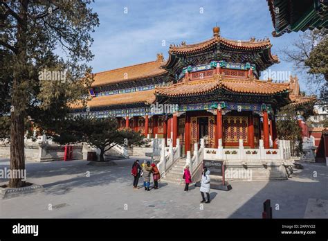 Tablet Pavilion In Shouhuang Palace Of Imperial Longevity In Jingshan