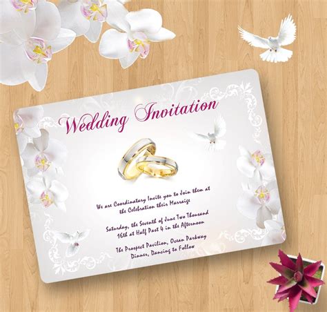 Download free.psd wedding invitation card design source. 22+ Free Wedding Invitation Templates - Traditional ...