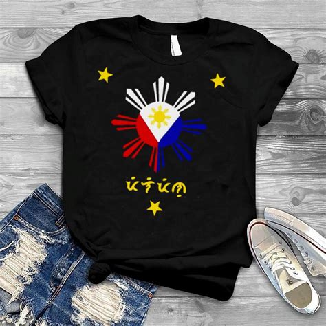 Philippine Flag Pinoy Flag Filipino Shirt Pinoy Sun Ph