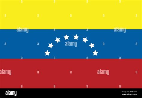 Venezuela Flag Vector Graphic Rectangle Venezuelan Flag Illustration