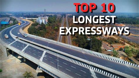 Top 10 Longest Expressways In India Youtube