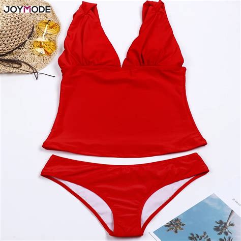 Joymode Sexy Two Piece Womens Swimsuit 2018 Summer Beach Lace One Shoulder Swimwear Bodysuit