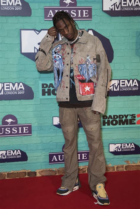 Travis Scott Wears Sean Wotherspoon Nike Air Max At Mtv Europe Awards