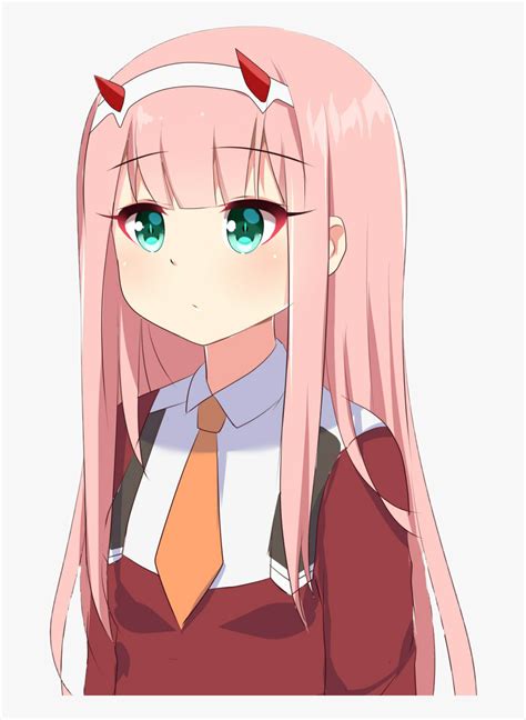 002 Loli 02 Png Darling In The Franxx Zero Two Cute Transparent