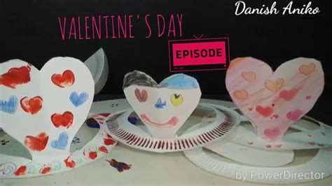 Simple Valentines Day Paper Plate Hat Craft Ideas For Toddler N Kids