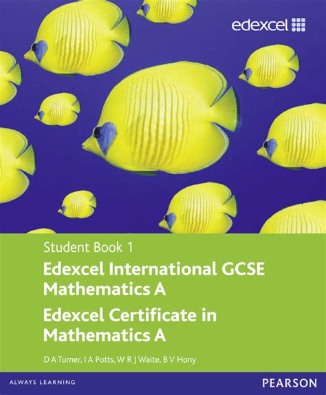 Edexcel International Gcse Mathematics A Student Book 1 With Activebook