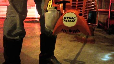 Read on to find the right procedure on how to. cold start of the stihl fs56rc - YouTube