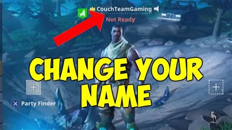 How To Change Your Fortnite Name Fortnite Nexus Guide