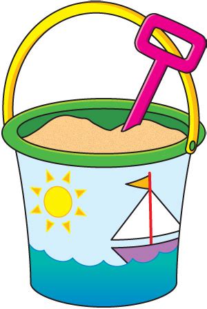 Sand Bucket Clipart Black And White Free Clipartix
