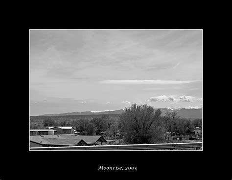 Ansel Adams Moonrise Over Hernandez