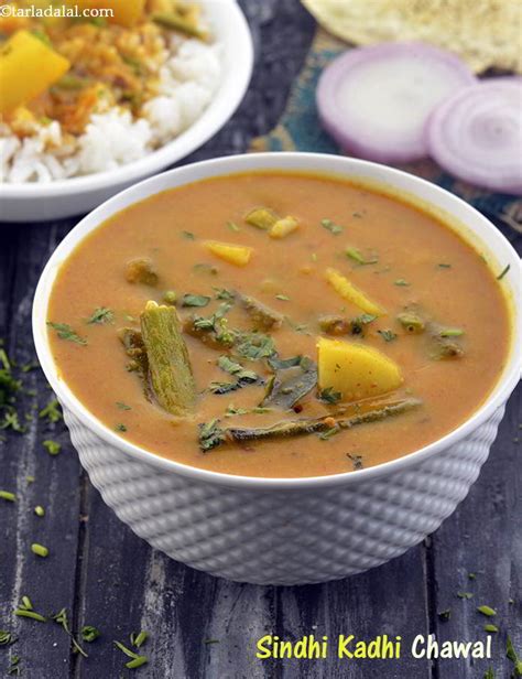 Sindhi Kadhi Recipe Sindhi Kadhi Chawal Kadhi Chawal